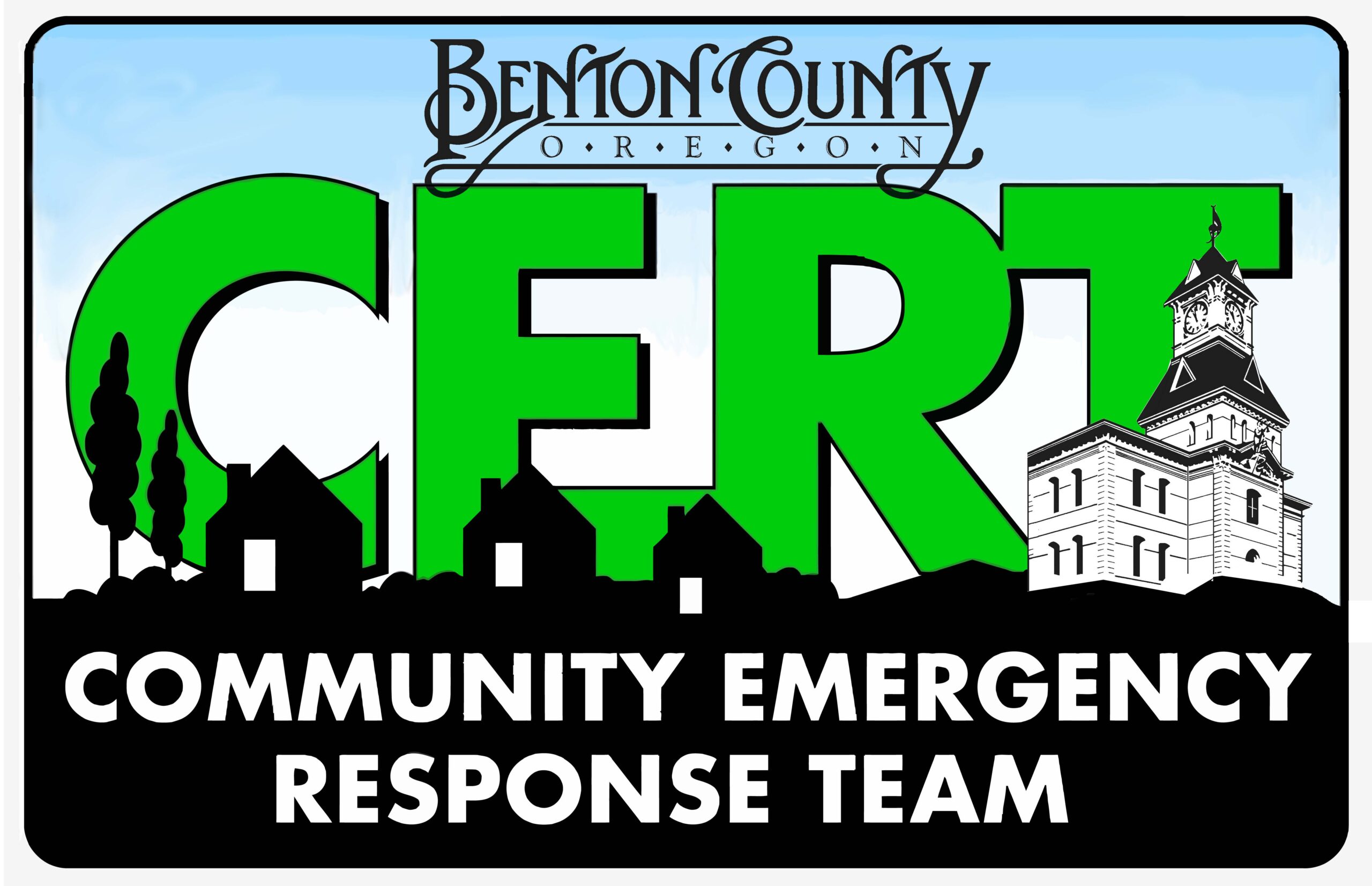 This is the logo for the Benton County Community Emergency Response Team. 