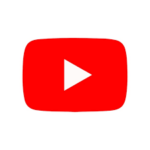 a red right-pointing arrow with a red curved square surrounding it