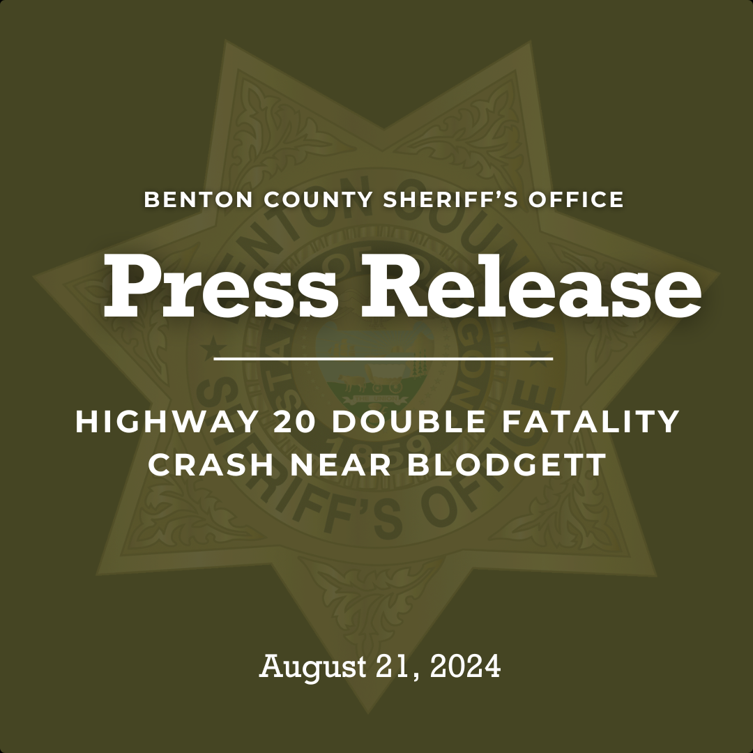 Highway 20 Double Fatality Crash Near Blodgett