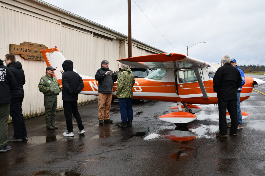Search and Rescue Academy, SkySAR air hanger. Corvallis Airport, March 2025. 