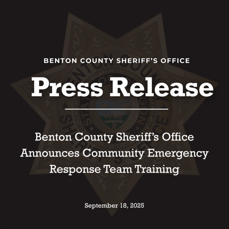 Home - Benton County Sheriff's Office, Oregon