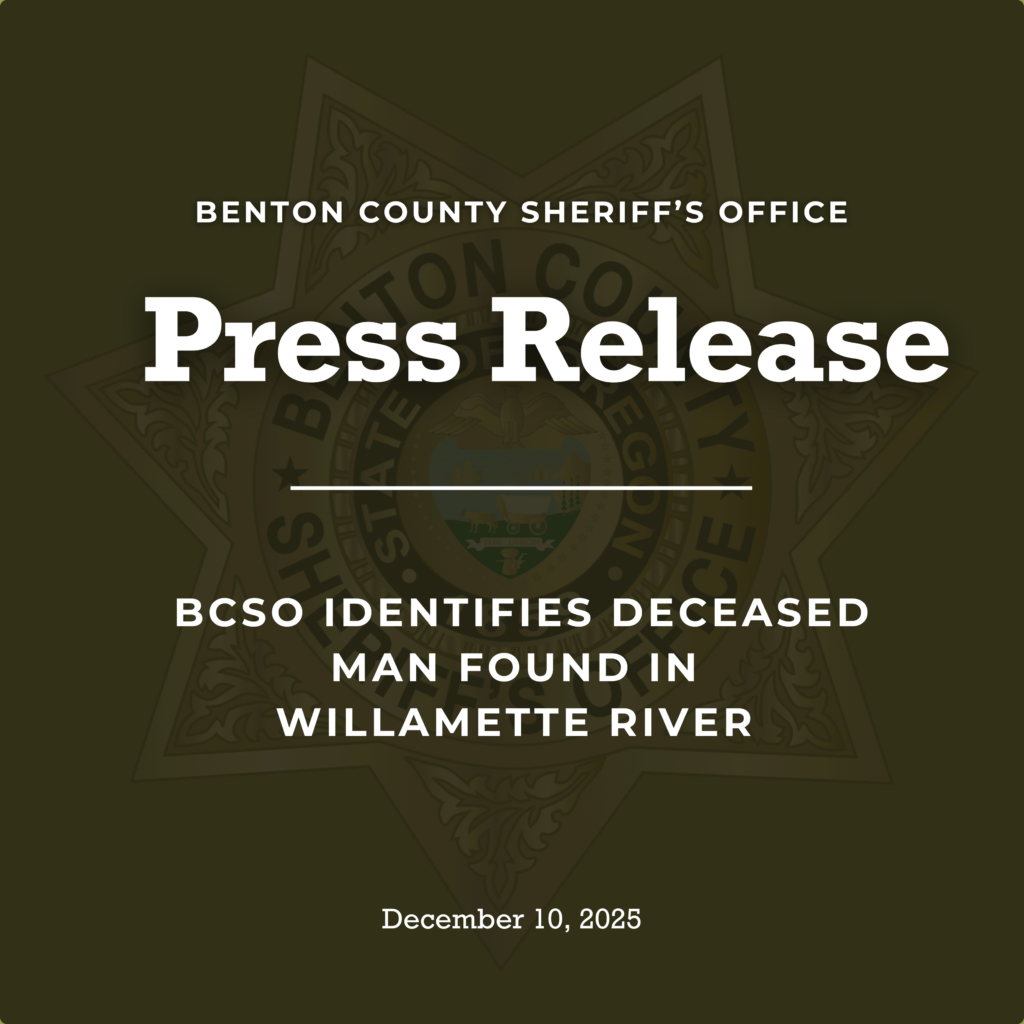 Press Release icon with olive green background and Sheriff’s gold star behind words.