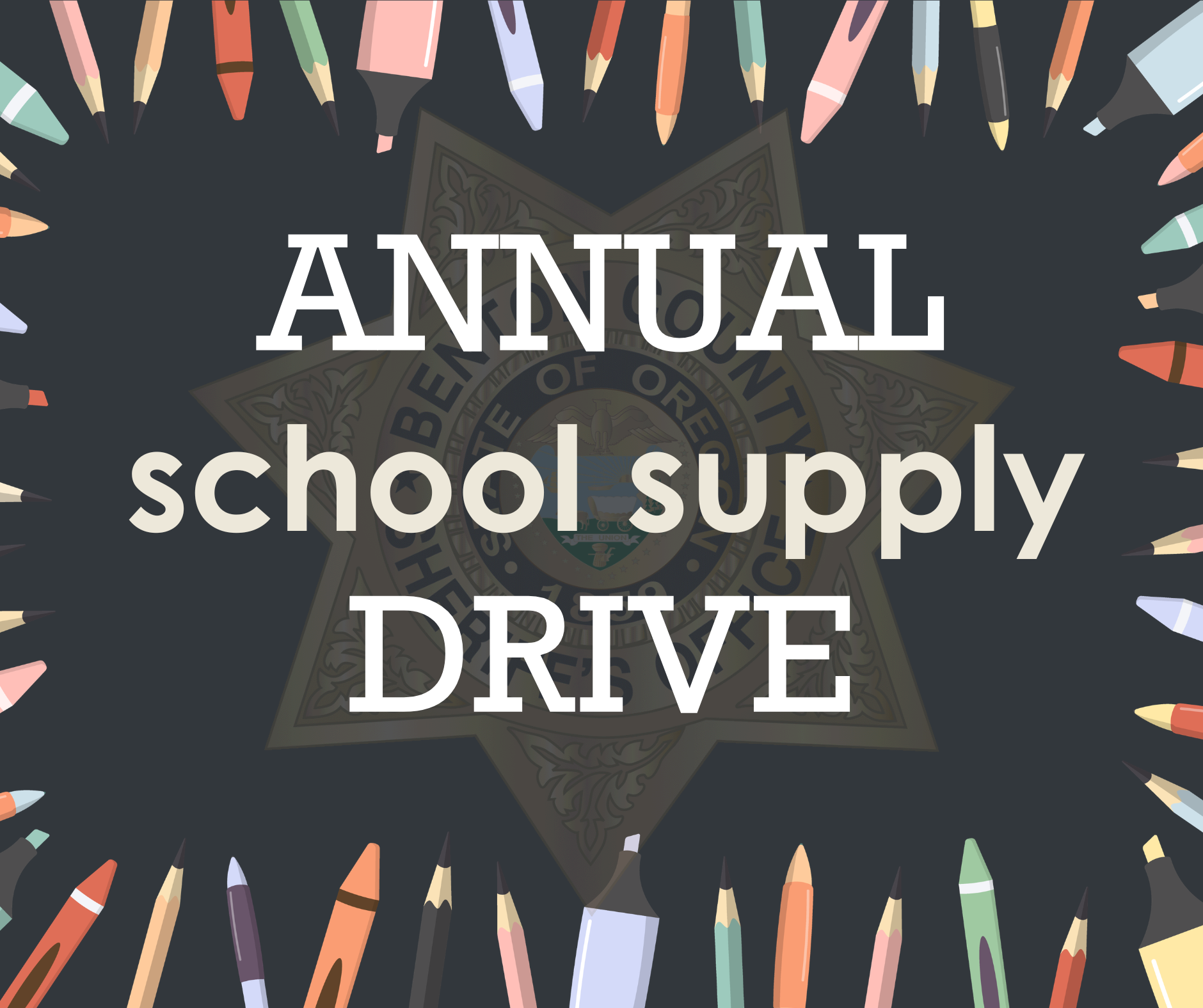Annual School Supply Drive